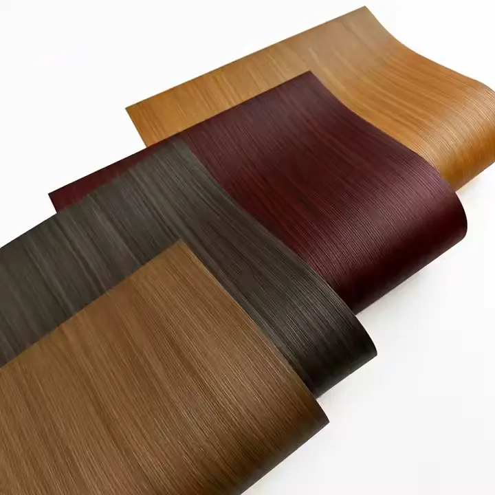 Anti-rip Wood Grain PVC Marble Board Lamination Film
