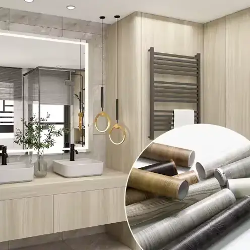 Flyttbar PVC -kornteksturfilm