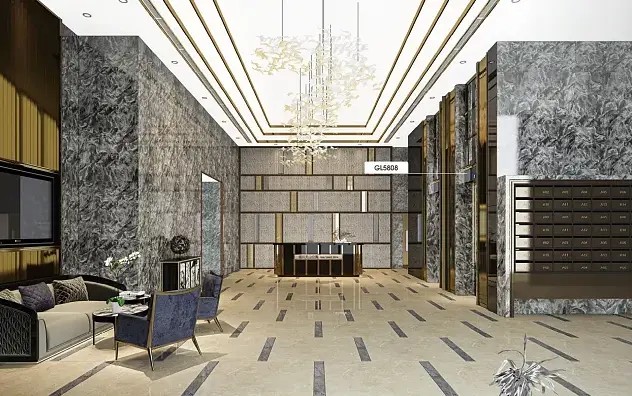 Veggpanel dekorativ PVC/Pet Film